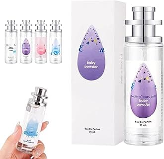 Elyven Baby Powder Perfume, Ebyveen Powder Perfume, Baby-Soft Perfumes Spray, An Eau De Parfums, Floral & Creamy Aroma for Women & Men (Bedtime)