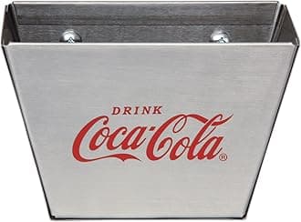 TableCraft Coca-Cola Stainless Steel Cap Catcher, Red/Silver