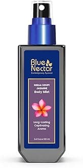 Blue Nectar Niraa Udupi Jasmine Body Mist for Long-Lasting Freshness and Relaxation (100ml)