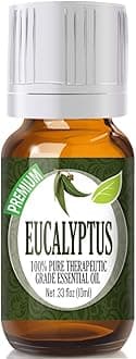 10ml : Eucalyptus 100% Pure, Best Therapeutic Grade Essential Oil - 10ml