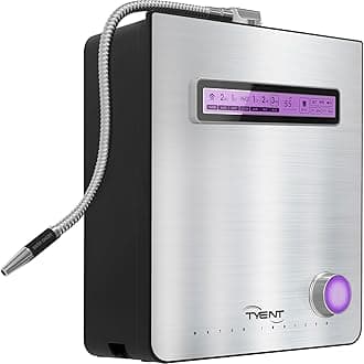 Edge 9 Water Ionizer - Dual Filtration System - Hydrogen Enhanced Water Purification - Adjustable pH Settings with Turbo Mode - Touchscreen Interface & Auto-Flow Stop - Advanced Filtration