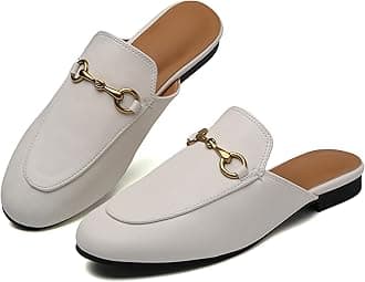 Minorsu Buckle Mules for Women
