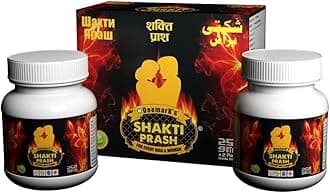 Deemark Shakti Prash for Men & Women | Ayurvedic Supplement for Energy, Strength & Stamina | With Shilajit, Ashwagandha & Safed Musli | 500g