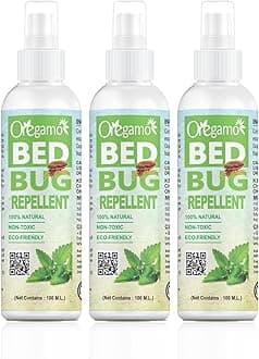 Bed Bug killer Spray | Ready to Use Natural Insect Repellent Made with Plants Oils | Pleasant Fragrance | Instant Action & Long Lasting Protection | Baby-Safe Pet-Safe (300 ml, Pack of 3)