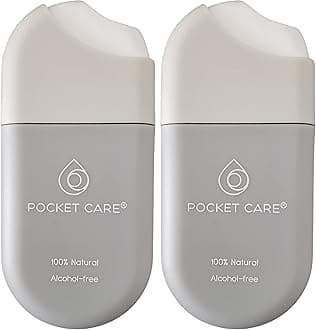 POCKET CARE2 Pack Verbena Scented Hand sanitizer Spray 15 ml - Spray for Hands | Organic Moisturizing Spray | Travel Size - Travel Accessories | 100% natural (Lemon Verbena)