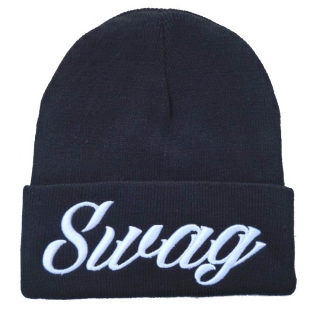 Swag Beanie Hat Black