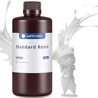 LCD UV 405nm Rapid Resin for 3D Printer-500ml/ 500g-Bottle Random White 1L POT062