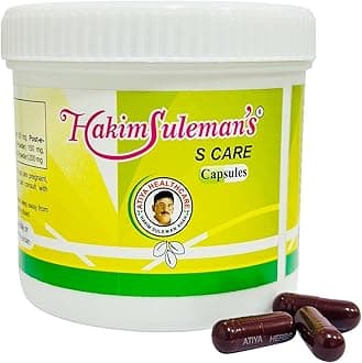 Hakim Suleman's S Care Capsules – Natural Herbal Supplement for Daily Wellness & Vitality - 45 Capsule