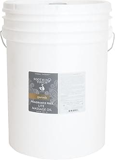 Lite Massage Oil, Unscented, 640 Ounce