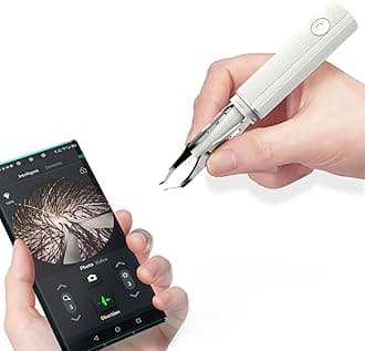 Hair Removal Tweezer with 1080p Camera, Ultimate Precision: Tweezer with Camera - Perfect for Delicate Tasks! - - Ear Hair Eyebrow Tweezer