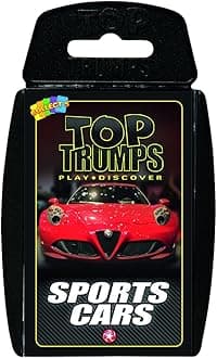 Sports Cars Top Trumps Card Game (1688)