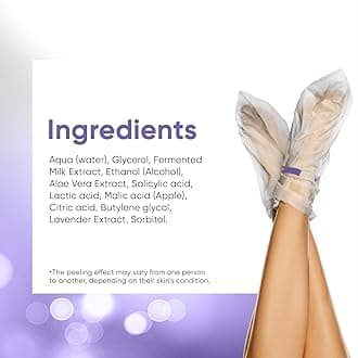 Foot Peel Mask - Foot Mask 2 Pack for Baby Feet and Remove Dead Skin - Baby Foot Peel Mask with Lavender and Aloe Vera Gel for Men and Women Feet Peeling Mask