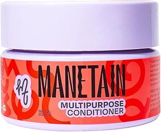 MANETAIN Multipurpose Hair Conditioner 200gm for Curly, Wavy, and Frizzy Hair | Protein/Moisture Balanced | Deep Conditioning, Hydrating, Strengthening, Detangling & Curl Enhancing | No Sulfates or Parabens