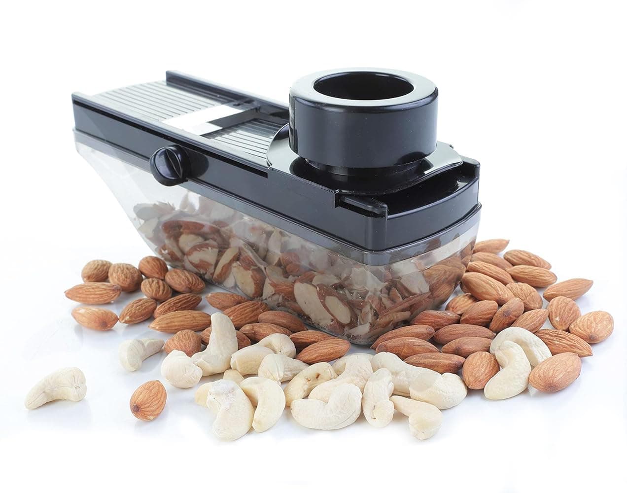 KBS Vegetable Dry Fruit Cutter Slicer (Plastic-Black)