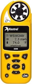 Kestrel 5500 Weather Meter, Non-LiNK, Yellow