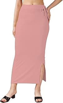 Lycra Saree Shapewear Petticoat for Women, Cotton Blended,Petticoat,Skirts for Women,Shape Wear Dress for Saree