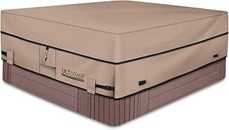 ULTCOVER Waterproof 600D Polyester Square Hot Tub Cover Outdoor SPA Covers 85 x 85 inch