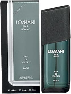 Lomani Pour Homme Lavender, Lemon, Bergamot and Rosemary Eau De Toilette for Men