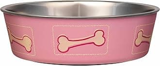 Loving Pets Coastal Bella Bowl for Dogs, Large, Pink