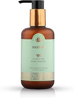 Licorice Hair Repair Shampoo with Strengthening Bhringraj – 250ml | Ayurvedic Hair Care for Men & Women | Paraben & Sulfate-Free