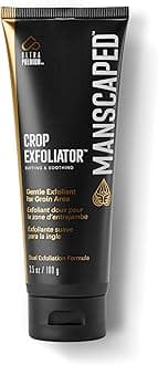 Manscaped Refining The Gentleman Crop Exfoliator™ Gentle Groin Exfoliant to Soo and Clear Skin, Vegan, Cruelty-Free (3.5 oz)