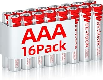 Lithium Batteries AAA,16Pack Triple A Lithium Iron Batteries, 1.5V 1200mAh Longer Lasting AAA Batteries for Flashlight, Toys, Remote Control, Non-Rechargeable