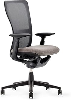 Zody Office Chair with Ergonomic Forward Tilt Option, Adjustable Desk Computer Chair with Standard Posture Mesh, Without Lumbar Support, Home Office Furniture, Steel