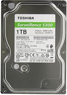 Toshiba S300 Surveillance 3.5 1000 GB Serial ATA III