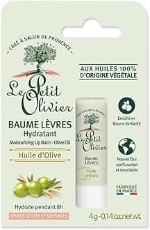 Le Petit Olivier Moisturising Lip Balm Stick - Argan Oil for Women 0.14 oz