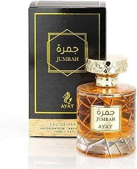 Ayat Perfume KAMRAH100ml - arabe Perfume Jumrah With Spicy Notes Tonka Amber Vanilla Cinnamon and Woody - Oriental Eau de Perfum Perfect For Women and Men