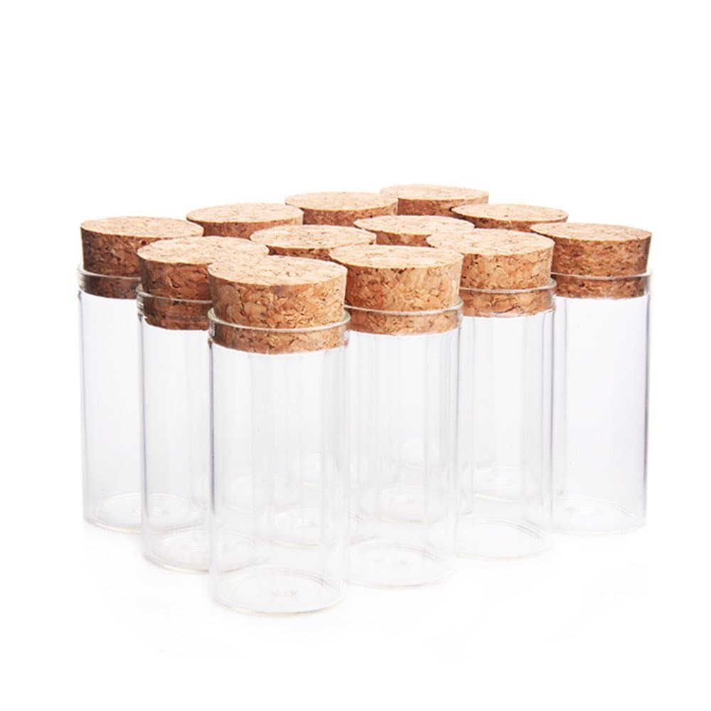 Glass bottles with Cork
