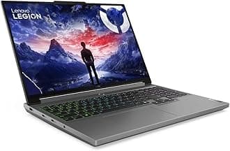 Lenovo Legion 5 16IRX9 Gaming -Intel Core i7-14650HX 16 Cores, 16GB DDR5-5600 RAM, 1TB SSD, NVIDIA GeForce RTX 4060 8GB GDDR6 Graphics, 16" WQXGA IPS 350nits sRGB 165Hz G-SYNC