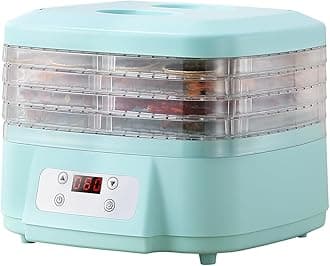 Food Dehydrator 5 Trays Adjustable Temperature Fruit Meat Dehydrator For Jerky Machine