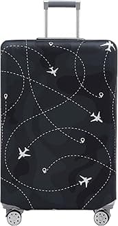 Travelkin Luggage Covers For Suitcase Tsa Approved,Suitcase Cover Protector Fit 18-32 Inch Luggage (L for 26-28 Inch Luggage)