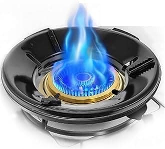 ARCKHOMES Gas Saver Stand|Gas Saver Burner Stand for Enhanced Cooking Efficiency |Essential Gas Saver for Kitchen 4 Legs Supported For Indian Gas 0.7mm (Pack of 4)"