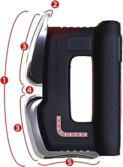 Muscle Relaxation Electric Fascia Knife Multifunctional Massage Tool, Muscle Scraper Tool, Heated Scraper Massage Tool Applicable to The Whole Body