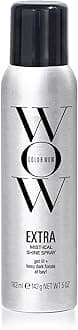 COLOR WOW Extra Mist-ical Shine Spray – Super-Fine Glossing Mist for Silky Hair with Frizz Control, Heat Protection + UV-Activated Shine, 162ml