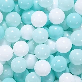 Ball Pit Balls for Toddlers Kids Plastic Balls for Ball-Pit Playpen Pool Baby Play Pastel BPA-Free Non Toxic Play Pastel Crush Proof Bal 50 100 200 500 1000 Count