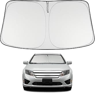 Proadsy Windshield Sunshade fo Fusion