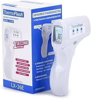 VMLX26E ThermoFlash Non-Contact Infrared Thermometer LX-26E