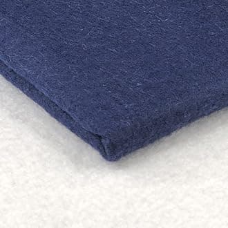 Acrylic Felt Fabric by The Metre - 60" (150cm) Extra Wide, 1mm Thick - Continuous Length Soft Crafting for Sewing, Applique, Decorations & Upholstery - Discount Fabrics LTD(Navy,10)