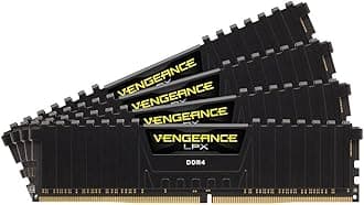 Corsair Vengeance LPX 64GB (4x16GB) DDR4 2666 C16 Desktop Memory Kit for DDR4 Systems