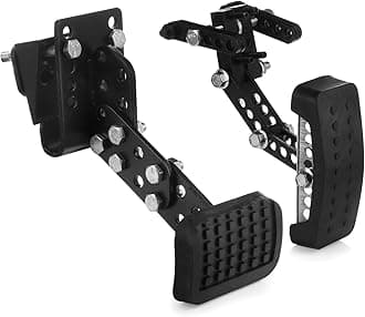 Sourcemobility Gas and Brake Pedal Extenders for Cars, Go Kart, Ride on Toys