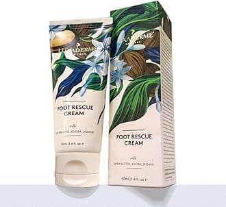 Moisturizing Foot Rescue Cream With Shea Butter, Jojoba & Jasmine For Softening, Restore Cracked & Chapped Dry Feet - 50 ml (Pack of 1)