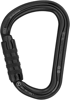 Petzl - William, Locking Carabiner for Belaying