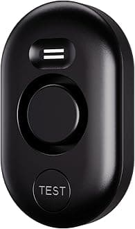 Water Leak Detector Sensor Alarm: Home Water Flooding Monitor Smart Sink Overflow Monitoring Adjustable Wet Moisture Alert Pipe Leakage Drip Detection Warning for Basement Floor (1 Sensor)