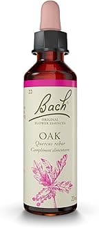 Bach Original Flower Remedies, Oak - Restore Endurance - Natural Homeopathic Flower Essence for Emotional Balance - Vegan, Gluten Free, Sugar Free - 20mL Dropper