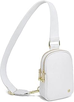 Anti Theft Crossbody Bag for Women, Small RFID Blocking Sling Purse with Zipper Lock for Travel, Vegan Leather