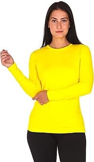 ThermajaneLong Sleeve Thermal Shirts for Women Cold Weather, Womens Thermal Underwear Tops, Base Layer Women Thermal