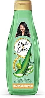 Hair & Care Damage Repair Non-Sticky Hair Oil with Aloe Vera, Olive Oil & Green Tea, 300 ml
